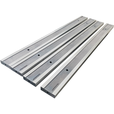 200 - 2000mm Hidrolik Karbon Çelik Makas Bıçağı HRC58 - 62 Dikdörtgen