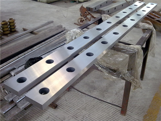 Metal Kesme Bıçakları Paslanmaz Çelik Hidrolik Kesme Makinesi Bıçak Gilotine Kesme Bıçakları