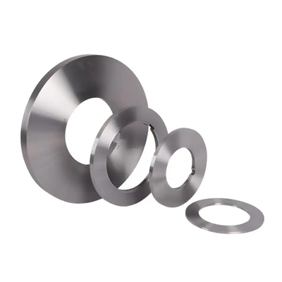 Metal Kağıt Kesme Rotary Slitter Blades Ra0.2 HRC45 Pollu yüzeyli