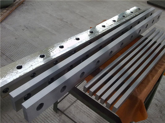 Karbon Çelik Sac Metal Kesme Bıçakları Sıcak Rulo Çapraz Kesim