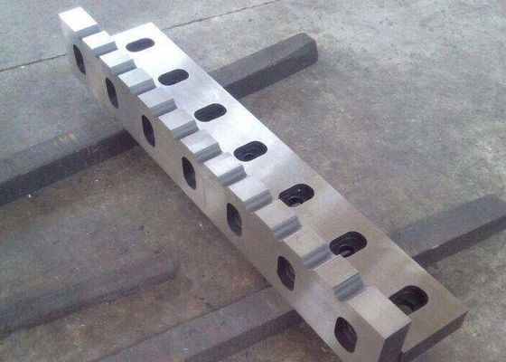 Çelik Makas Bıçakları Çubuk Kesme Makinesi Bıçak Sac Metal Kesici Bıçak