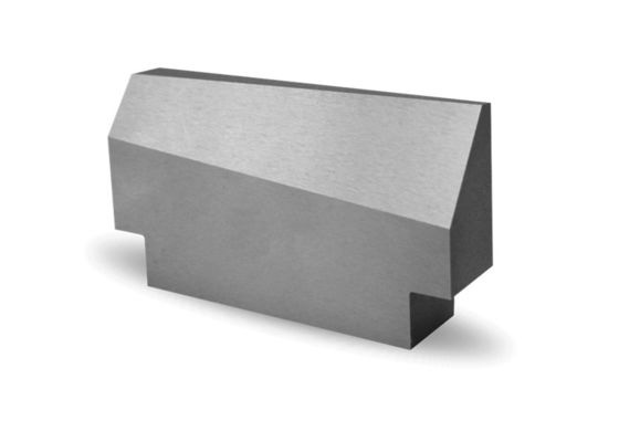 Soğuk Haddehane Metal Kesme Bıçakları Açılı Çelik Çubuk Kesim